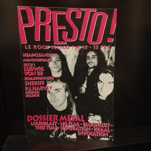 Presto! Le Rock Illico N°15