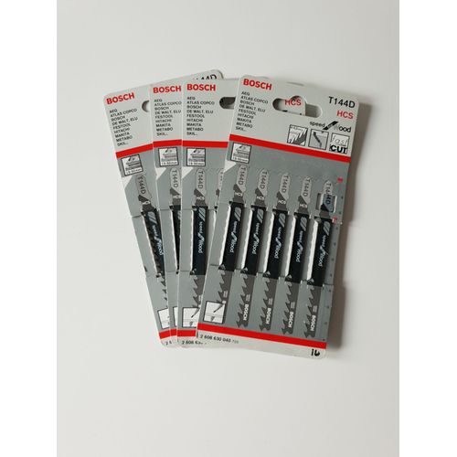 Lames de scie sauteuse BOSCH carte de 5 lames