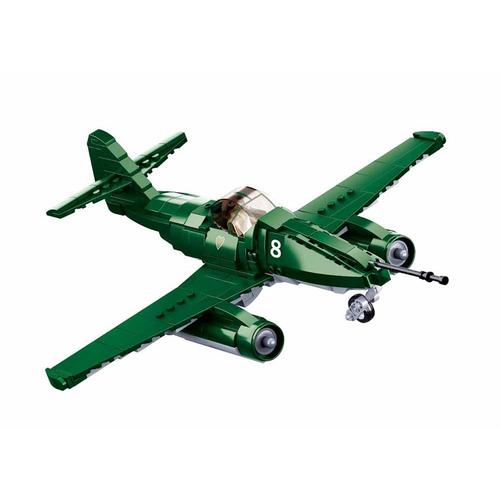 Jeu De Construction Brique Emboitable Sluban Army Avion De Chasse Bataille De Budapest Armee Militaire M38 B0977 Pilote Articule 413321 Jeu Jouet Enfant Kids