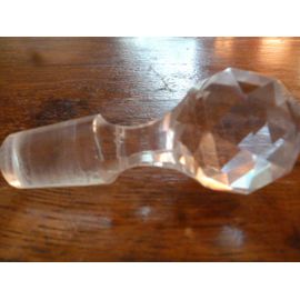 Bouchon De Carafe En Verre Taillé