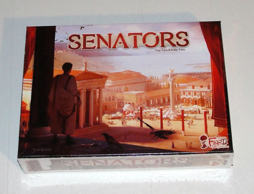 Senators Jeu De Societe Encheres Ferti Games