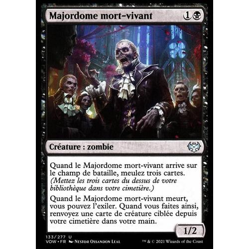 Majordome Mort- Vivant - Magic - Innistrad : Noce Écarlate - U - 133/277