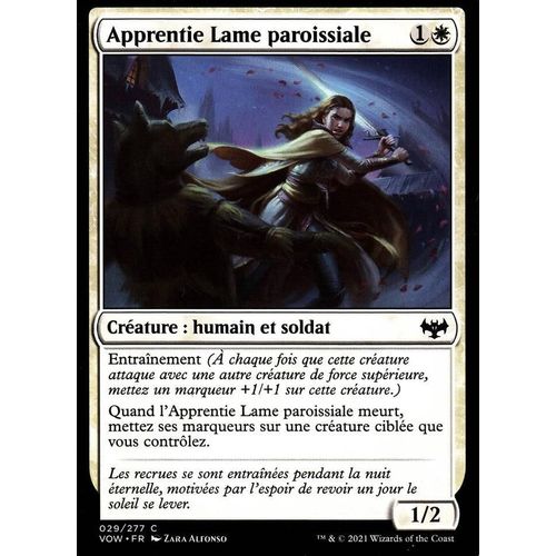 Apprentie Lame Paroissiale - Magic - Innistrad : Noce Écarlate - C - 29/277
