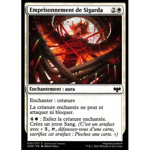 Emprisonnement De Sigarda - Magic - Innistrad : Noce Écarlate - C - 35/277