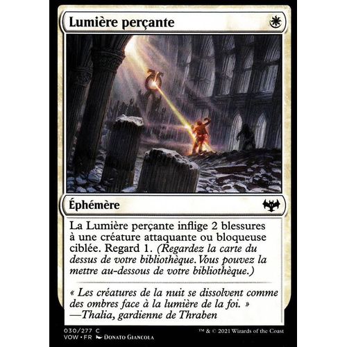 Lumière Perçante - Magic - Innistrad : Noce Écarlate - C - 30/277