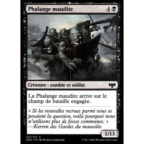 Phalange Maudite - Magic - Innistrad : Noce Écarlate - C - 135/277