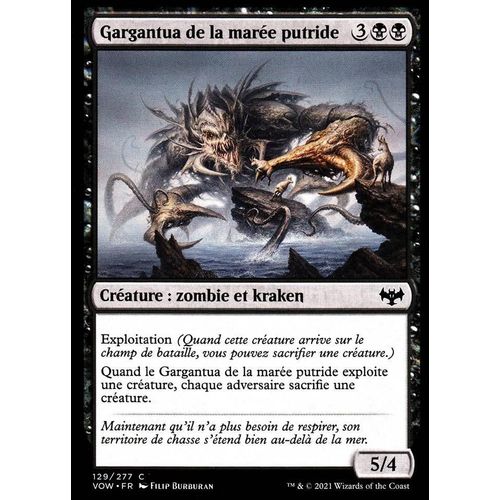 Gargantua De La Marée Putride - Magic - Innistrad : Noce Écarlate - C - 129/277