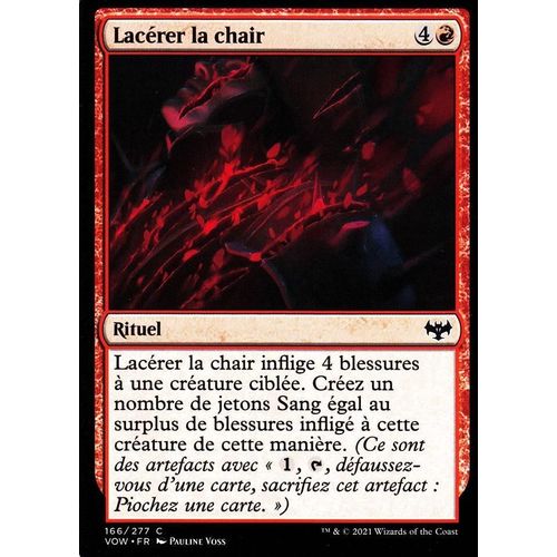 Lacérer La Chair - Magic - Innistrad : Noce Écarlate - C - 166/277
