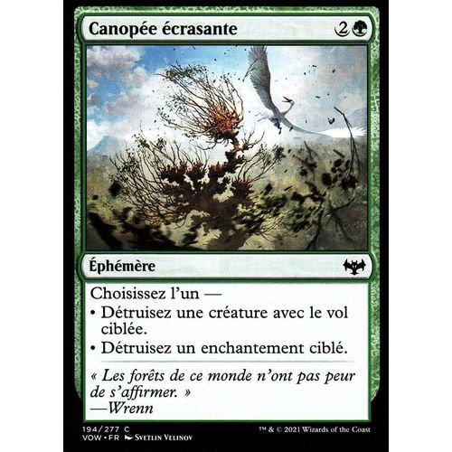 Canopée Écrasante - Magic - Innistrad : Noce Écarlate - C - 194/277