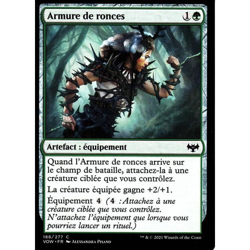 Armure De Ronces - Magic - Innistrad : Noce Écarlate - C - 188/277