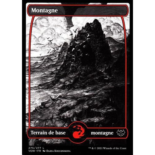 Montagne - Magic - Innistrad : Noce Écarlate - C- 275/277
