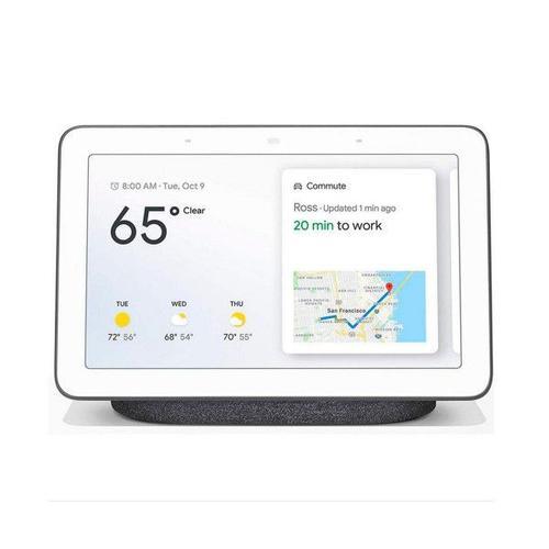 Google Nest Hub 2nd Gen Carbón (negro)/pantalla Táctil 7'' Con Enceinte Wifi/asistente Google/control De Sueño*