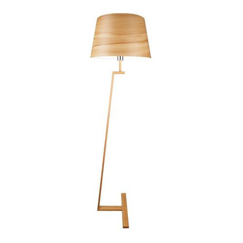 Lampadaire Memphis Ls Plaqué Bois Véritable