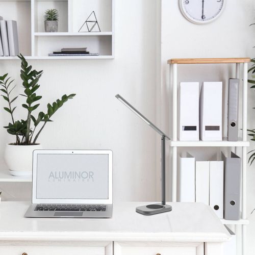 Aluminor Lunia Lampe À Poser Led Avec Usb