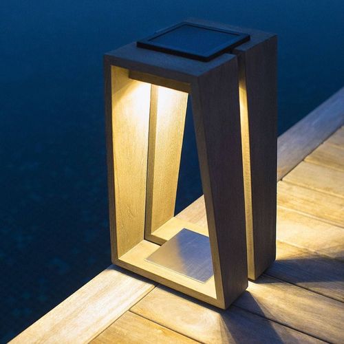 Lanterne Solaire Led Skaal Avec Capteur, 39 Cm