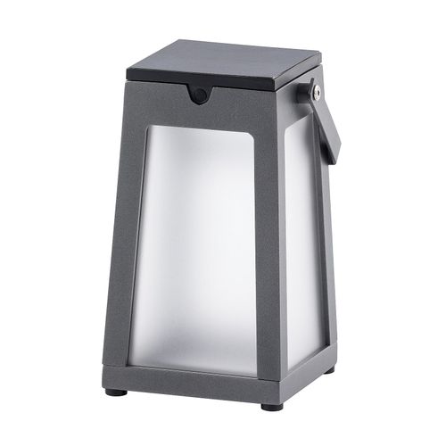Lanterne Solaire Led Tinka Portable, Grise