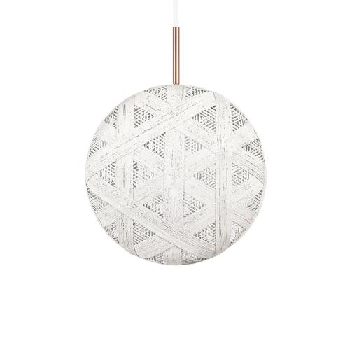 Forestier Chanpen M Hexagonal Suspension, Blanche