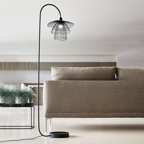 Forestier Papillon Lampadaire Xs, Noir