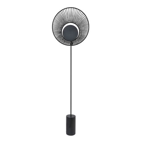 Forestier Oyster Lampadaire De Designer, Noir