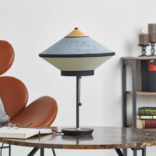 Forestier Cymbal S Lampe À Poser, Bleu Atlantique