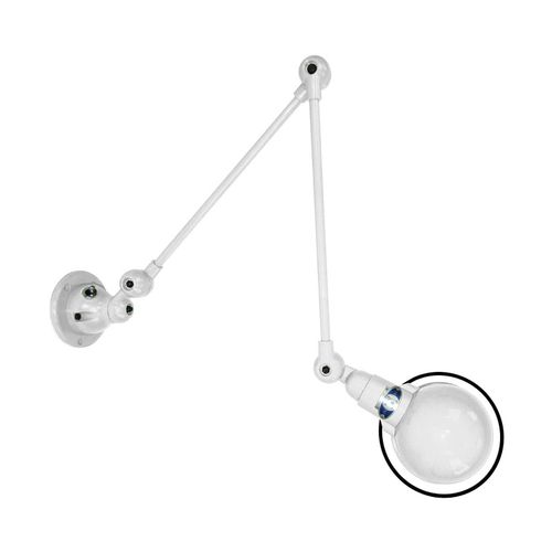 Jieldé Signal Si331 Applique Double Bras Blanche