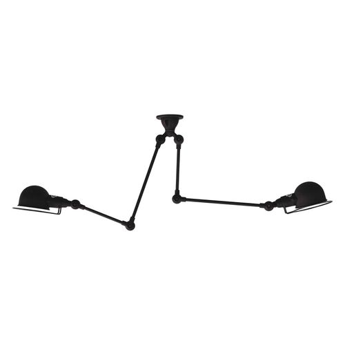 Jieldé Signal Sky3773 Plafonnier, À 2 Lampes Noir