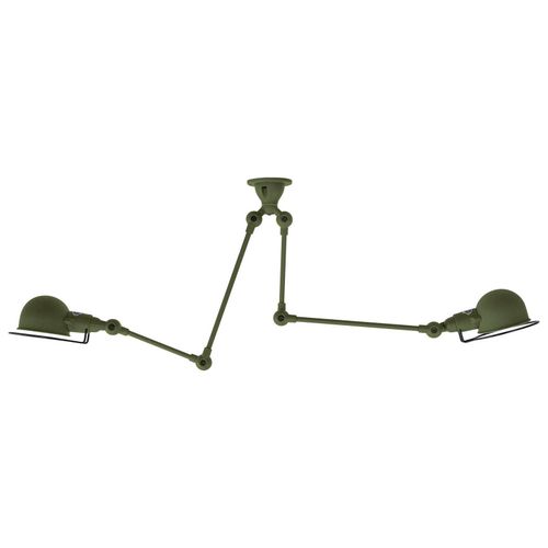 Jieldé Signal Sky3773 Plafonnier, À 2 Lampes Vert