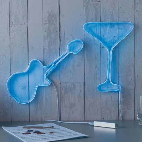Paulmann Ruban Led Neon Colorflex Usb 1 M Bleu