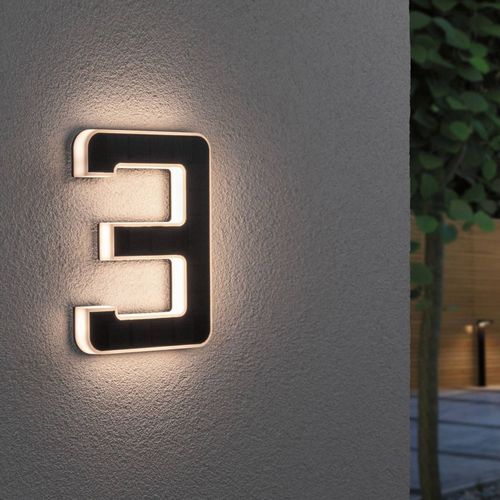Paulmann Numéro De Maison Solaire Led 3