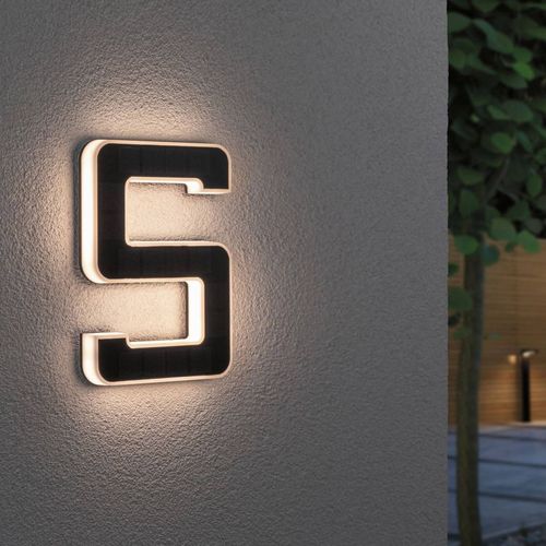 Paulmann Numéro De Maison Solaire Led 5