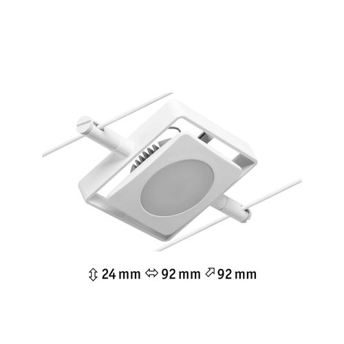 Paulmann Wire Macled Spot Blanc Pour Câble