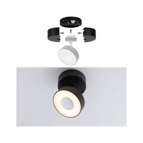 Paulmann Urail Alimentation Pour 1 Spot, Noir Mat