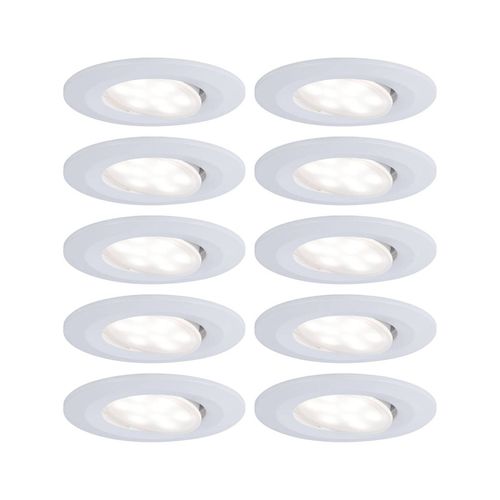 Paulmann Spot Encastré Ext Led Calla Par 10 Blanc
