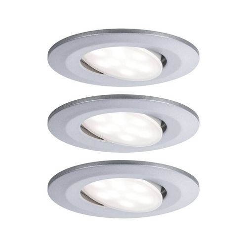 Paulmann Spot Encastré Led Calla Par 3 Chromé