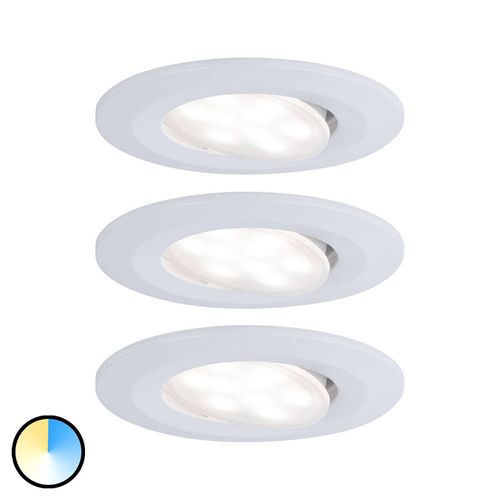 Paulmann 3 Spots Led Calla Blanc, Couleur Change