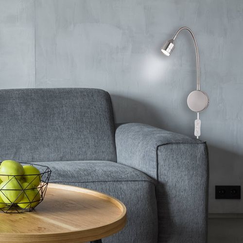 Applique Led Lovi Nickel Mat