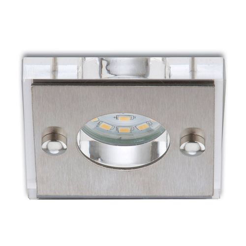 Spot Encastré Led Luca Carré Aluminium