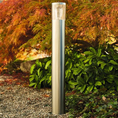 Borne Lumineuse En Acier Inoxydable Naxos