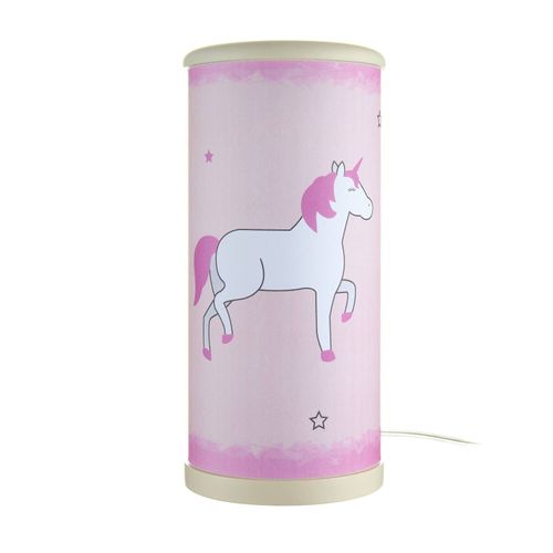 Lampe À Poser Led Écureuil En Rose/Rose Vif