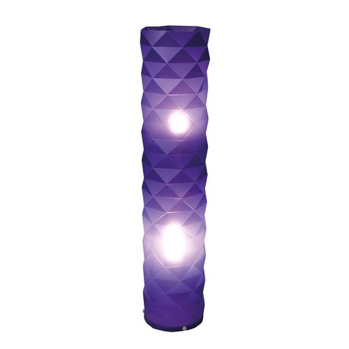 Lampadaire Elia En Violet Avec Interrupteur À Pied