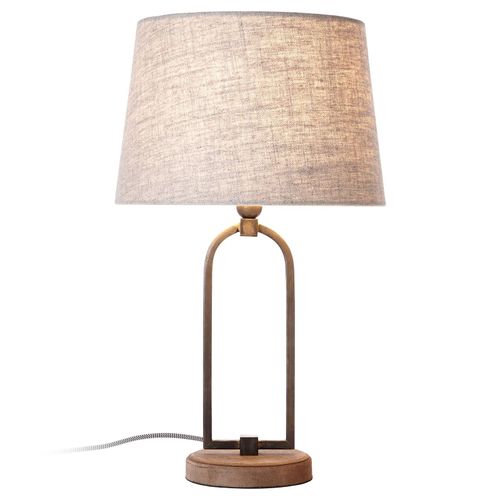 Lampe À Poser Sora Au Bel Abat-Jour En Tissu