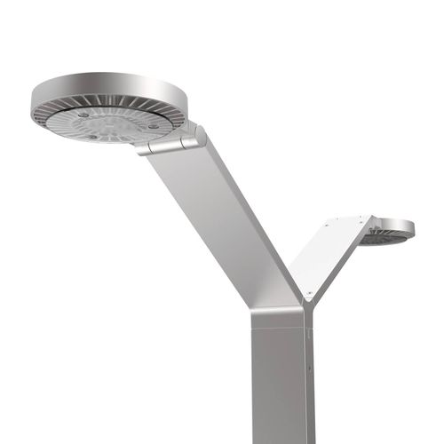 Luctra Floor Twin Radial Lampadaire Led Aluminium