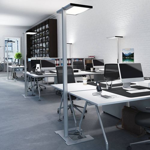 Luctra Vitawork Lampadaire Bureau Led 12 000lm Dim