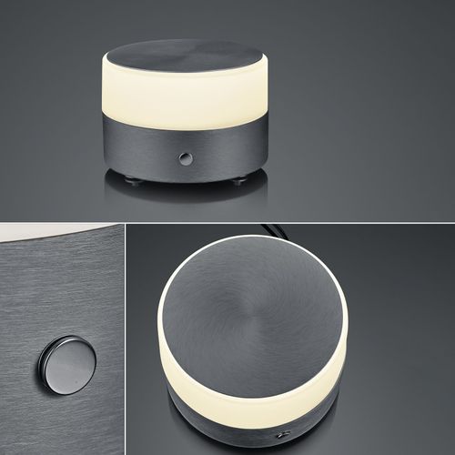 Bankamp Button Lampe À Poser Led H11 Cm Anthracite