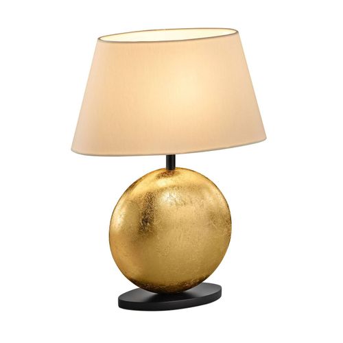 Bankamp Mali Lampe À Poser, Crème/Doré, 41 Cm