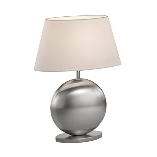 Bankamp Asolo Lampe À Poser Blanche/Nickel 41 Cm