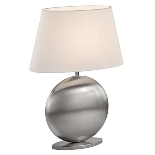 Bankamp Asolo Lampe À Poser Blanche/Nickel 51 Cm