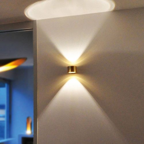 Bankamp Impulse Applique Led Up/Down Dorée