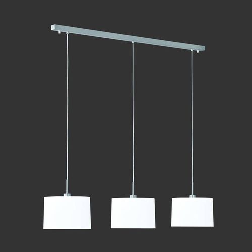 Suspension Loop À 3 Lampes Chintz Blanc
