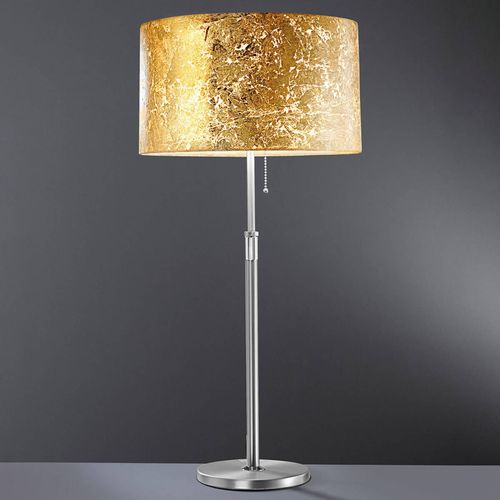 Loop - Lampe À Poser Avec Feuille D'or